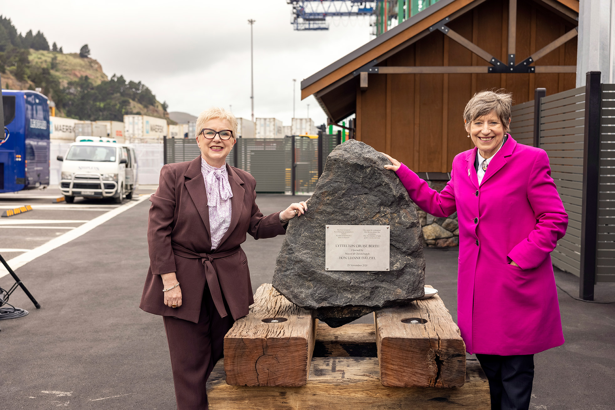 Lyttelton Port's Cruise Berth Officially Opened - Lyttelton Port Company