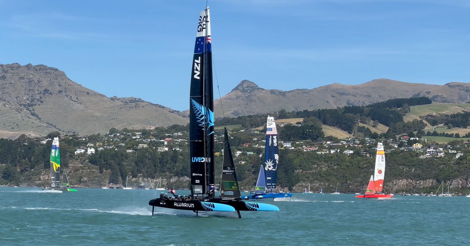 SailGP Returns to Lyttelton in 2024 and 2025 Lyttelton Port Company