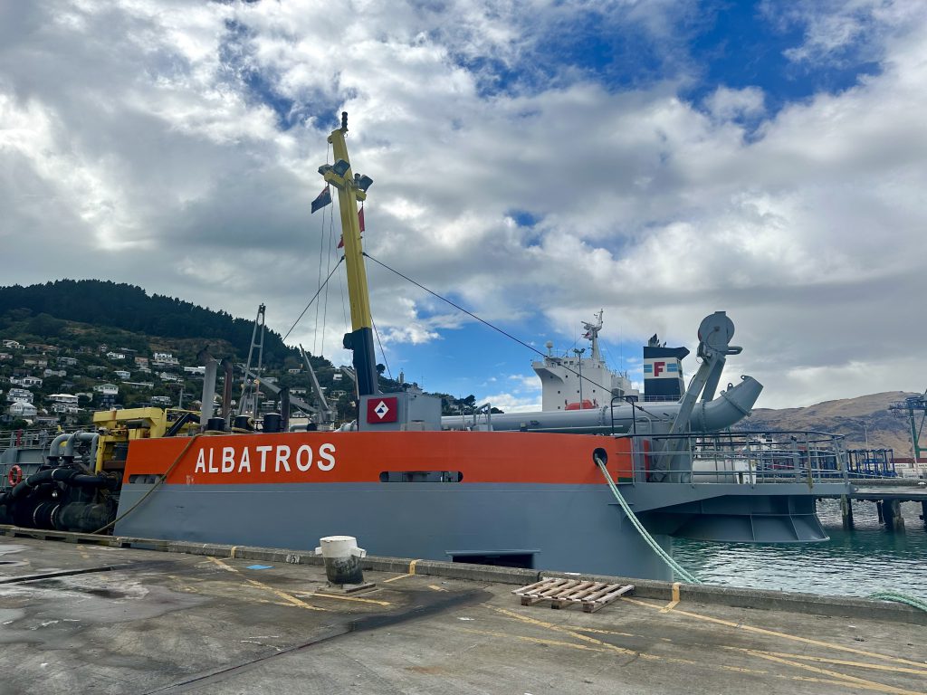 The Albatros in the Inner Harbour.